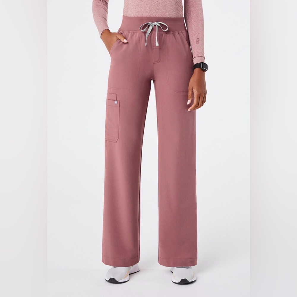 NWT Isabel Mauve Scrub Pants